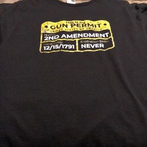 FINAL PRICE! Mens 2nd Amendment Tshirt